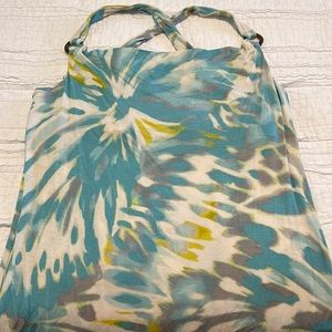 Tommy Bahama Size Medium Maxi Dress, Crisscross Back